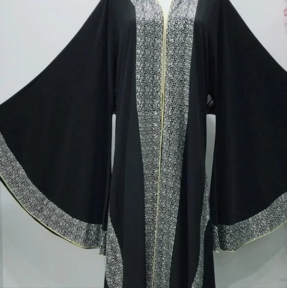 Kaftan Dubai Glitter Sequin